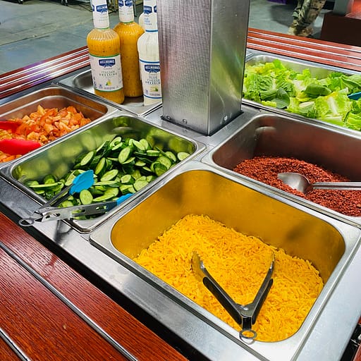 Eating Plant-Based at the Deployment DFAC - Plants in the Sandbox